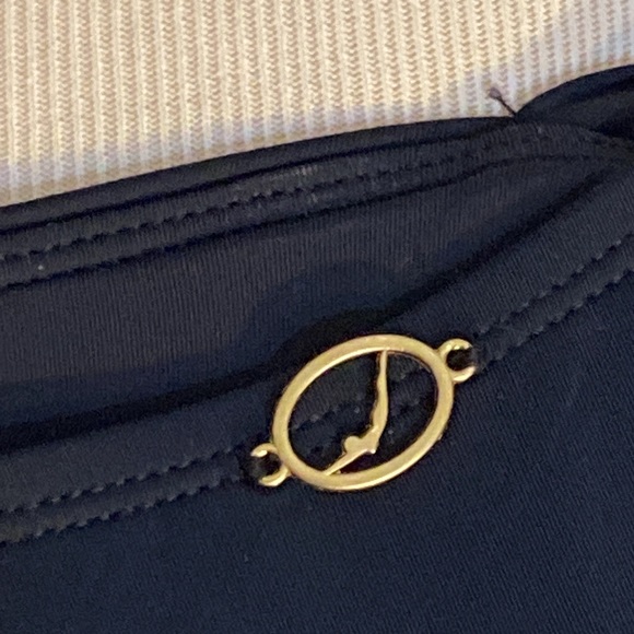 New with tags Jantzen Glamour Maillot Cap-Sleeve One-Piece Swimsuit Black 22W - Picture 6 of 16